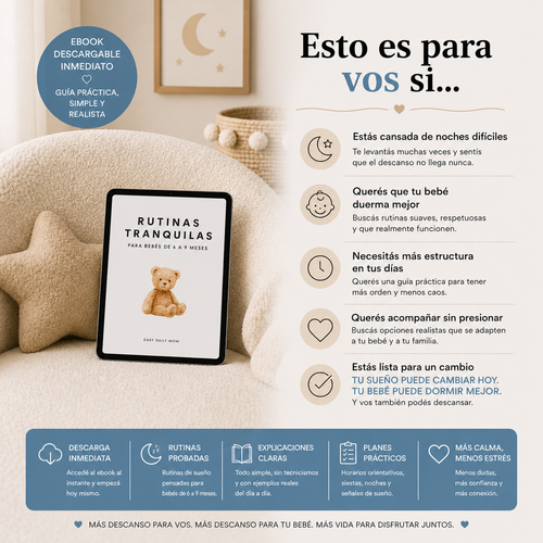 Rutina de Sueño 6–9 meses